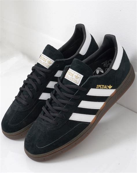 adidas spezial trainers black/white